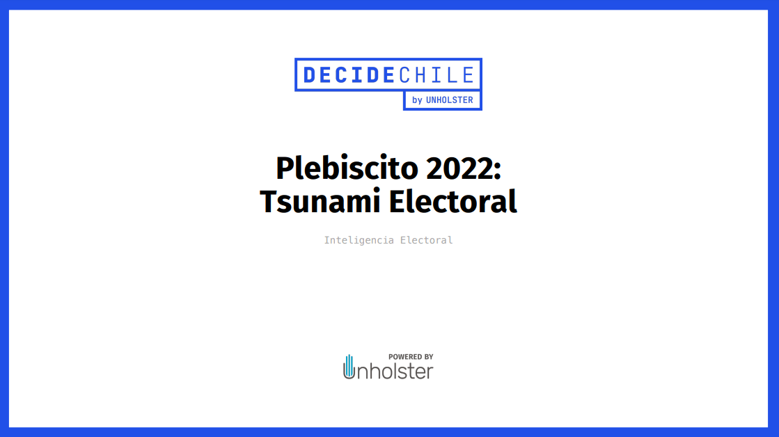 Plebiscito 2022: Tsunami Electoral